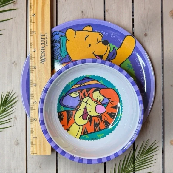 Vintage Style Disney Winnie the Pooh Camping Set – Zak Designs – 90s/Early 2000s - Picture 6 of 11